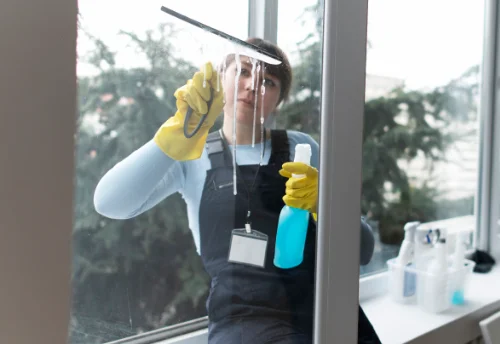 Nettoyage de vitres intérieures et extérieures à Chalagnac